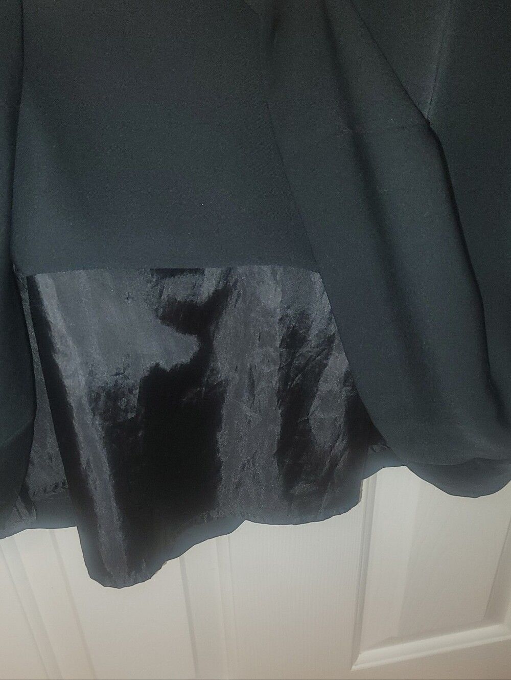 H&M Little Black Dress Sleeveless Fit & Flare A-Line Skater Cocktail Dress Sz 8 - Picture 5 of 6
